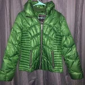 Green Puffer Jacket